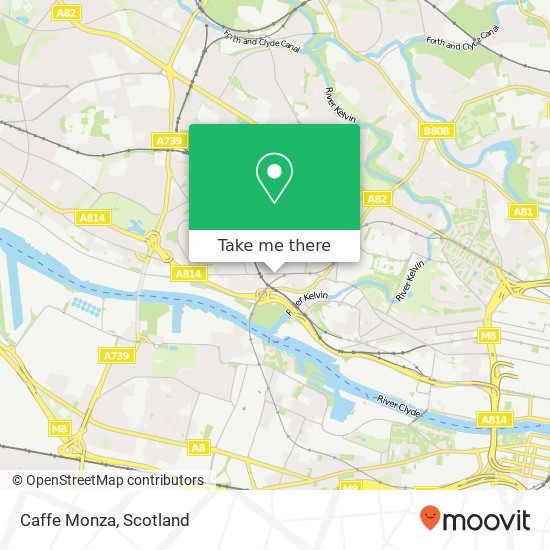 Caffe Monza map