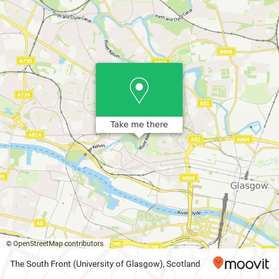 The South Front (University of Glasgow) map