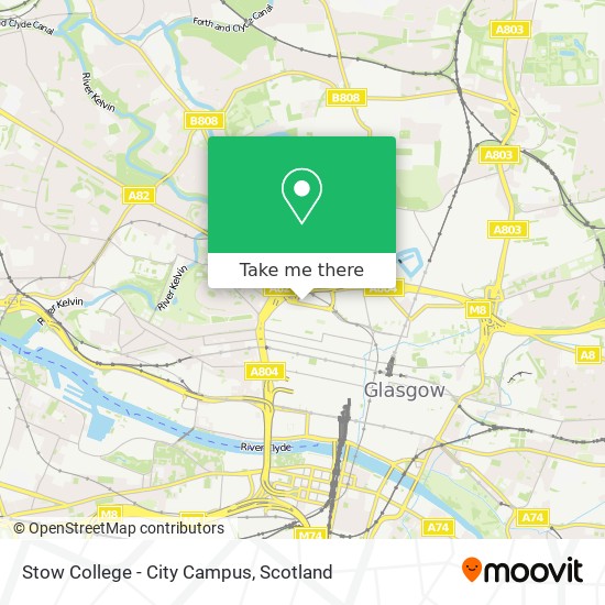 Stow College - City Campus map