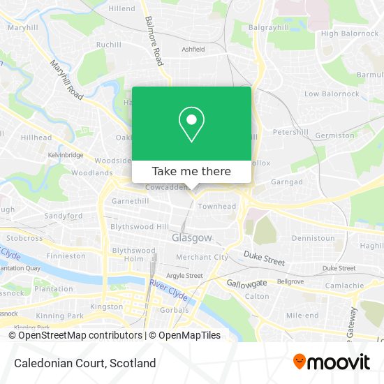 Caledonian Court map
