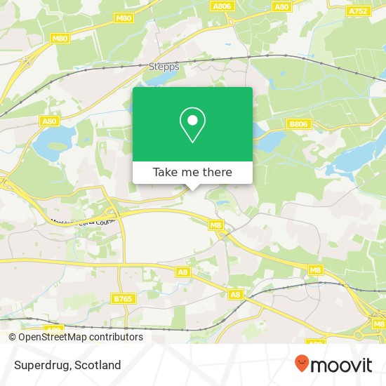 Superdrug map