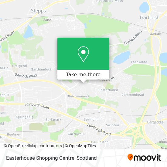 Easterhouse Shopping Centre map