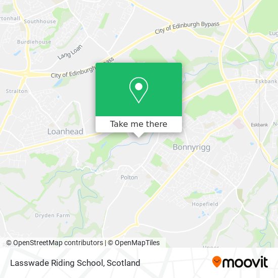 Lasswade Riding School map