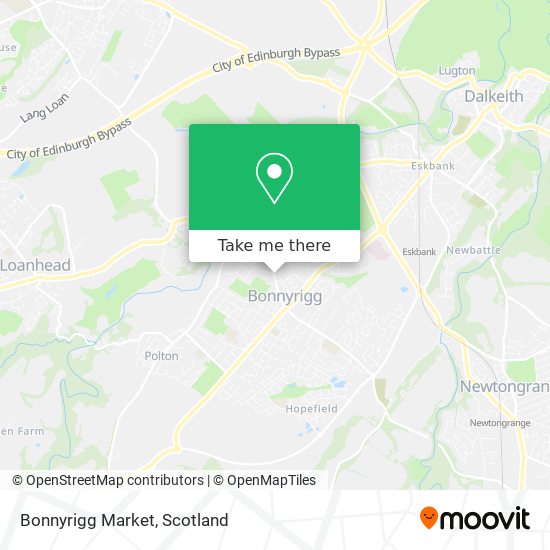 Bonnyrigg Market map