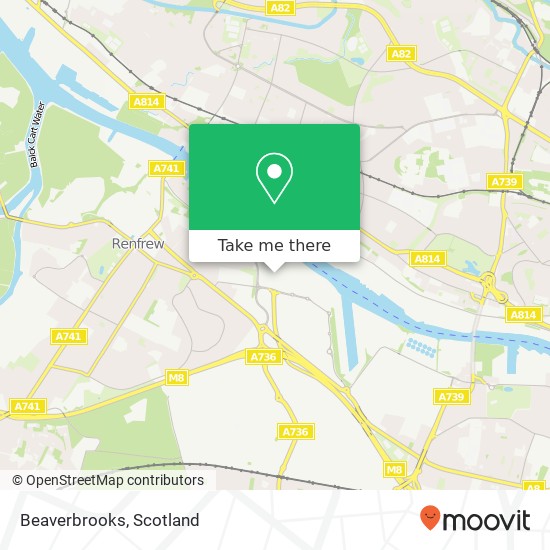 Beaverbrooks map