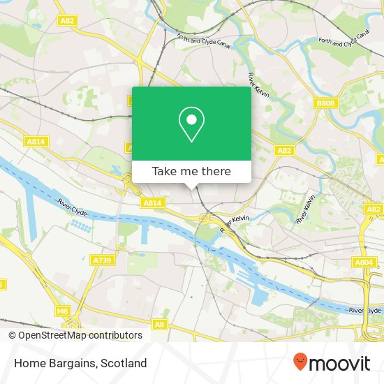 Home Bargains map