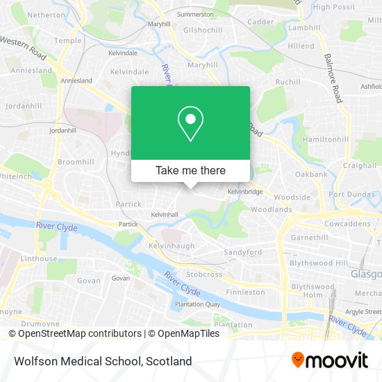 Wolfson Medical School map