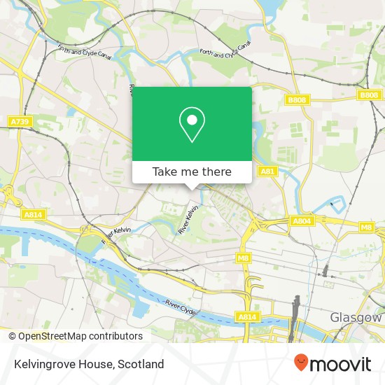 Kelvingrove House map