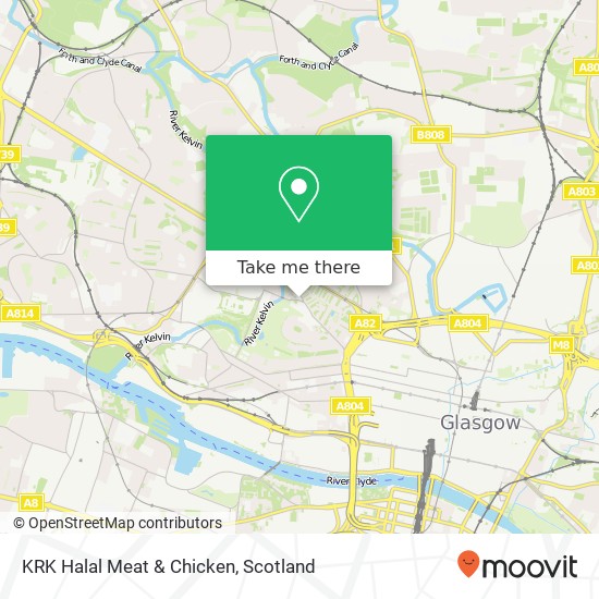 KRK Halal Meat & Chicken map