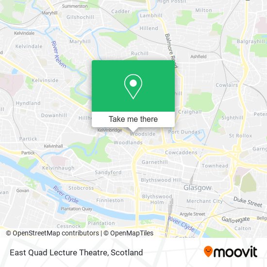 East Quad Lecture Theatre map