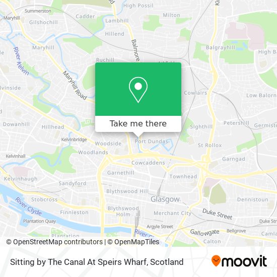Sitting by The Canal At Speirs Wharf map