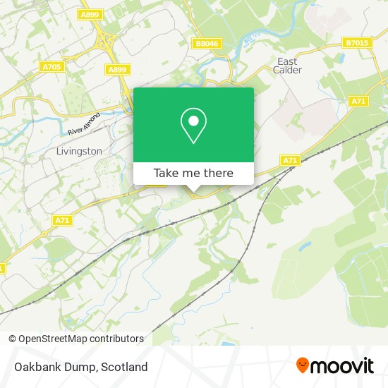 Oakbank Dump map