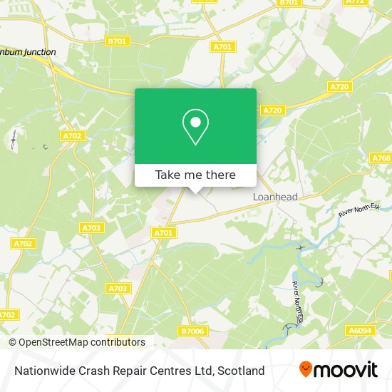 Nationwide Crash Repair Centres Ltd map