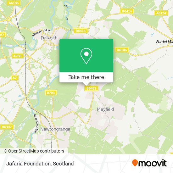 Jafaria Foundation map