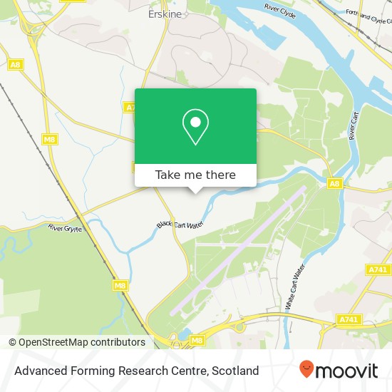 Advanced Forming Research Centre map