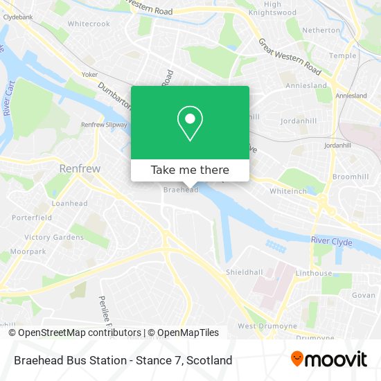 Braehead Bus Station - Stance 7 map