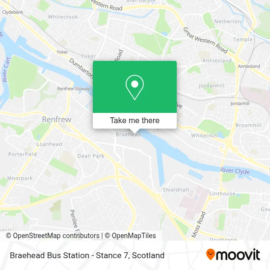 How to Get to Braehead Bus Station - Stance 7 in Glasgow by Bus or Train?