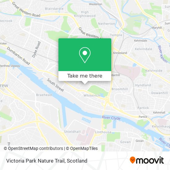 Victoria Park Nature Trail map
