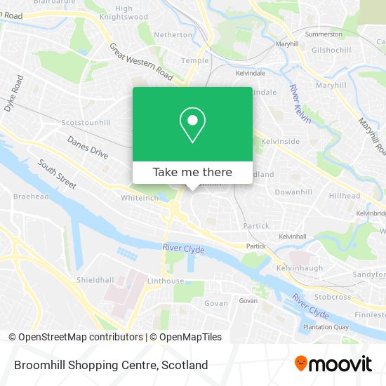 Broomhill Shopping Centre map