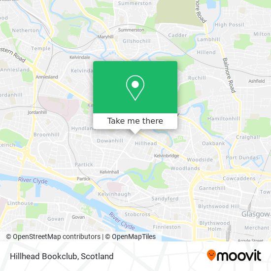 Hillhead Bookclub map