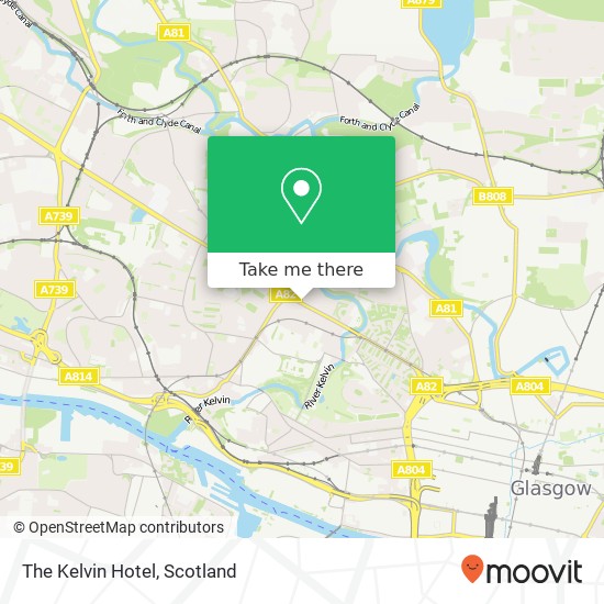 The Kelvin Hotel map