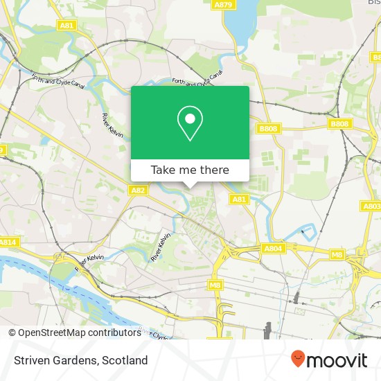 Striven Gardens map