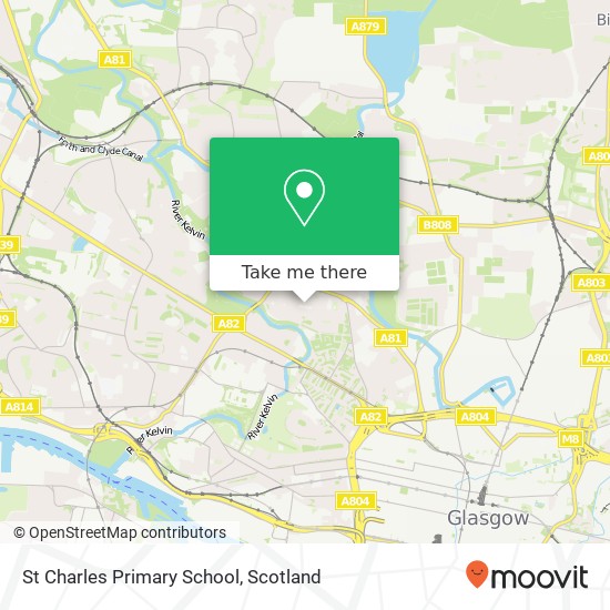 St Charles Primary School map