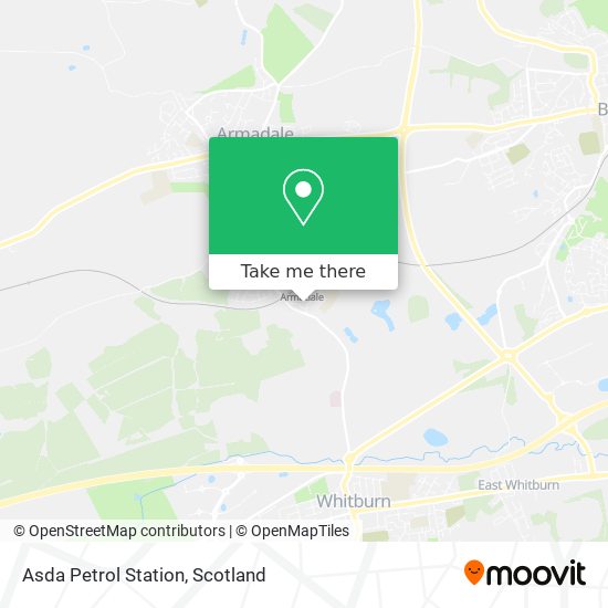 Asda Petrol Station map