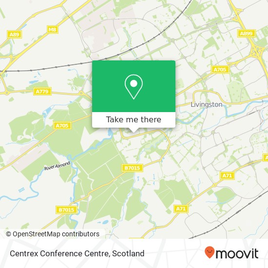 Centrex Conference Centre map