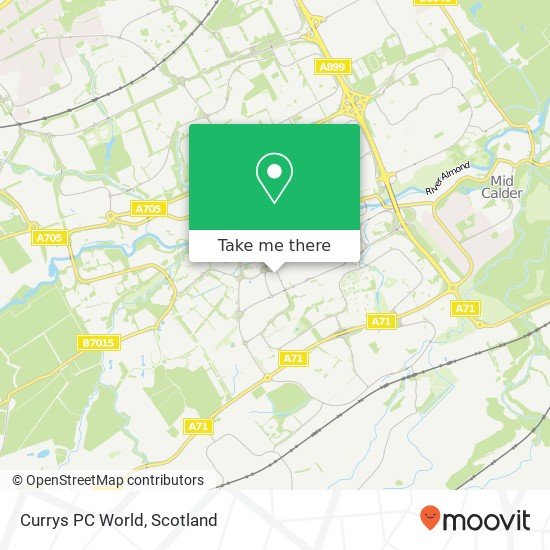 Currys PC World map