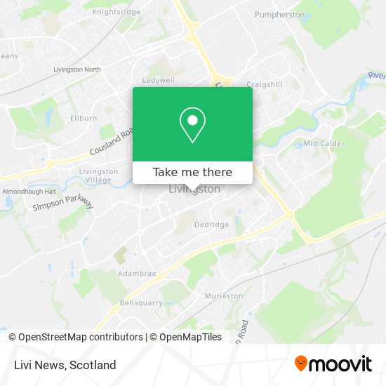 Livi News map