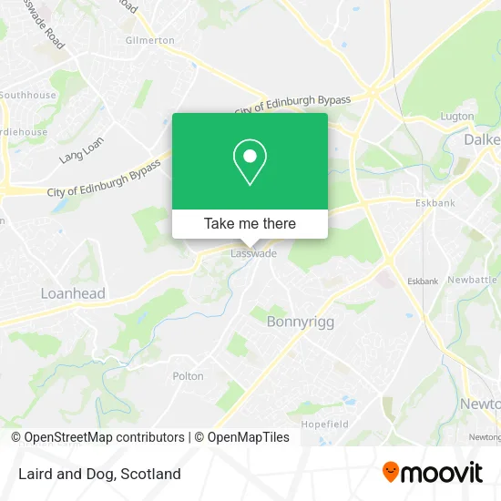Laird and Dog map