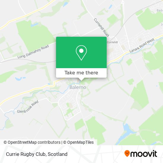 Currie Rugby Club map