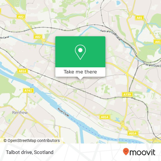 Talbot drive map
