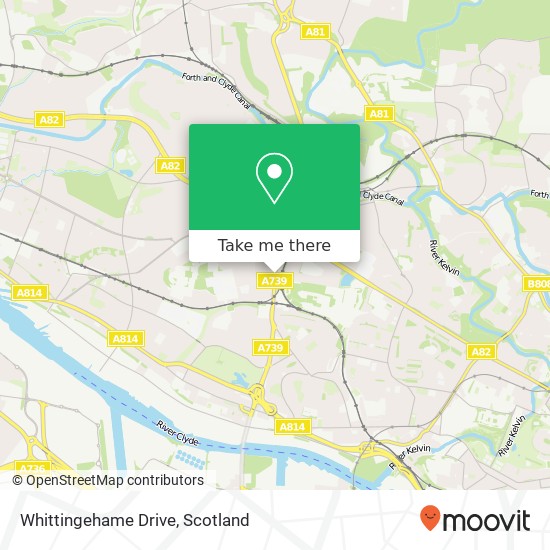 Whittingehame Drive map