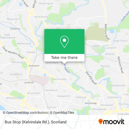 Bus Stop (Kelvindale Rd.) map