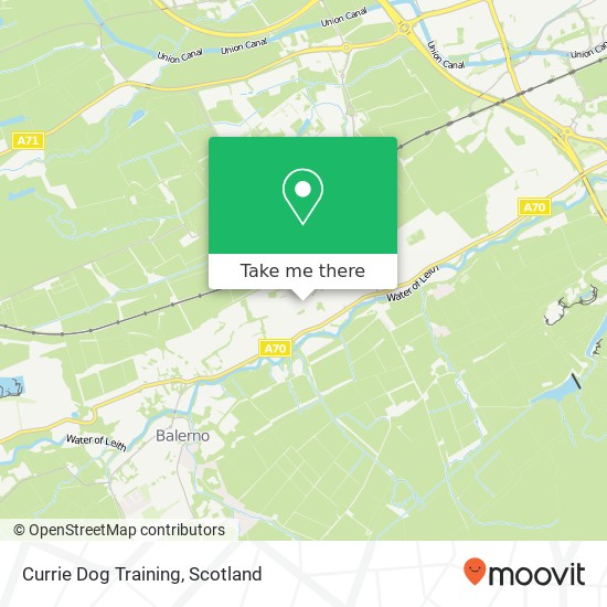 Currie Dog Training map