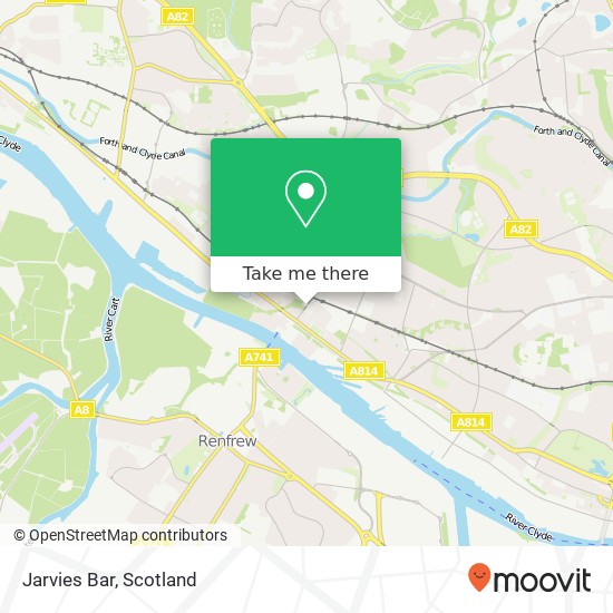 Jarvies Bar map