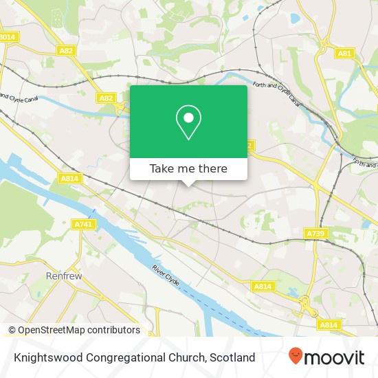 Knightswood Congregational Church map