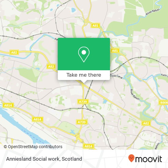 Anniesland Social work map