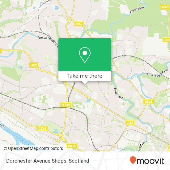 Dorchester Avenue Shops map