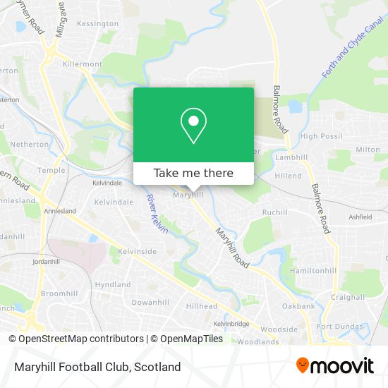 Maryhill Football Club map