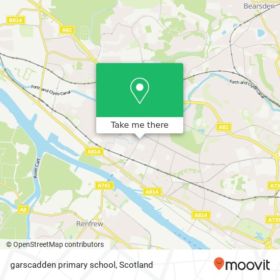 garscadden primary school map