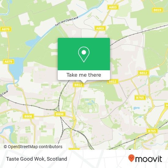 Taste Good Wok map