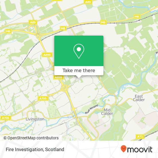 Fire Investigation map