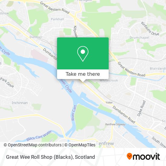 Great Wee Roll Shop (Blacks) map