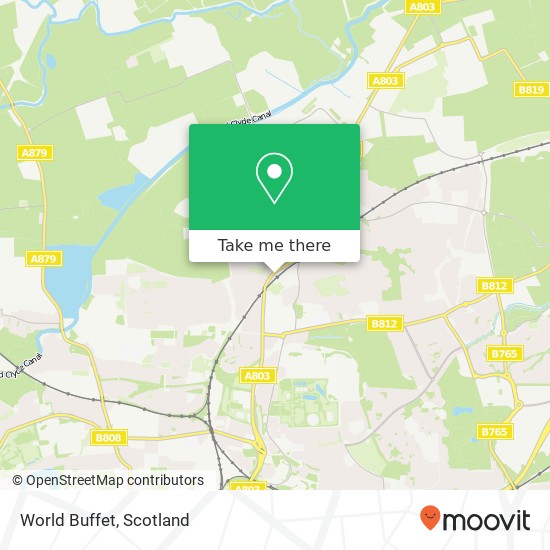 World Buffet map
