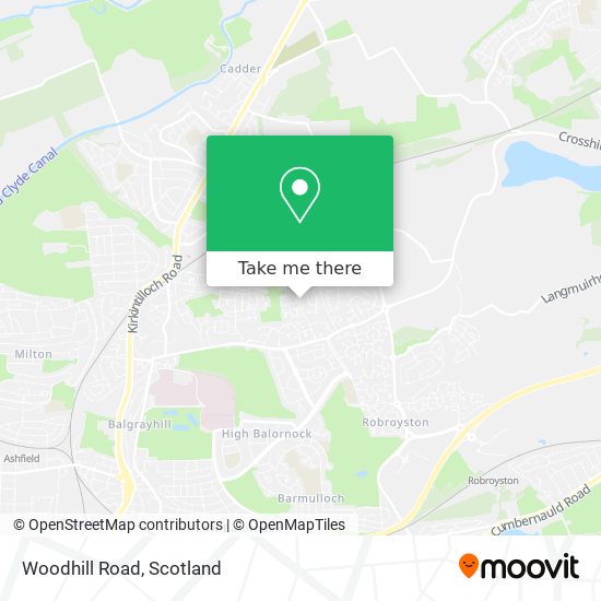 Woodhill Road map