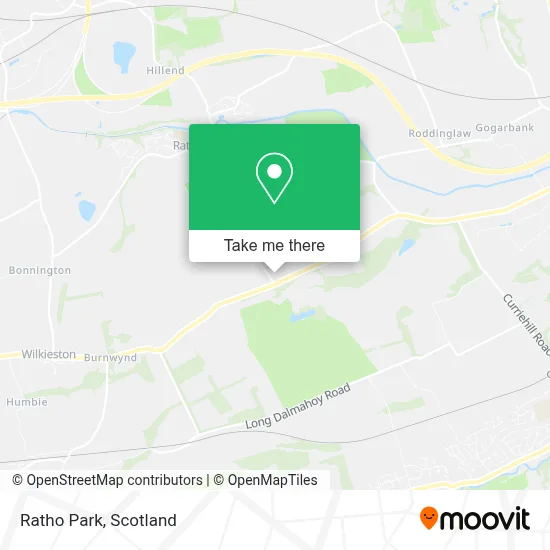 Ratho Park map