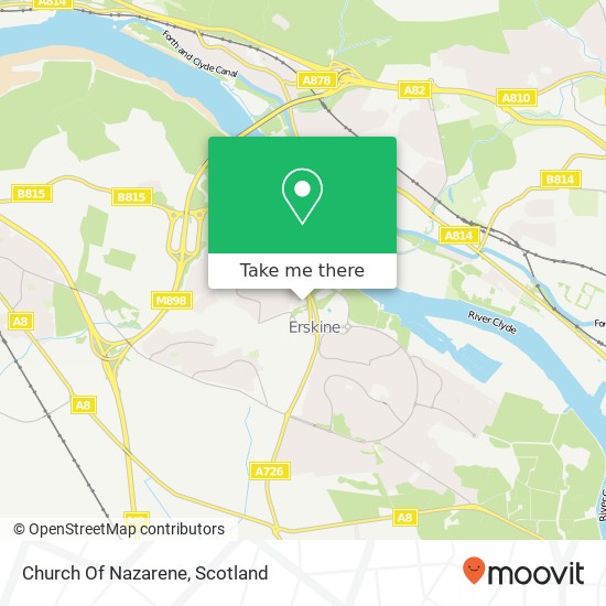 Church Of Nazarene map